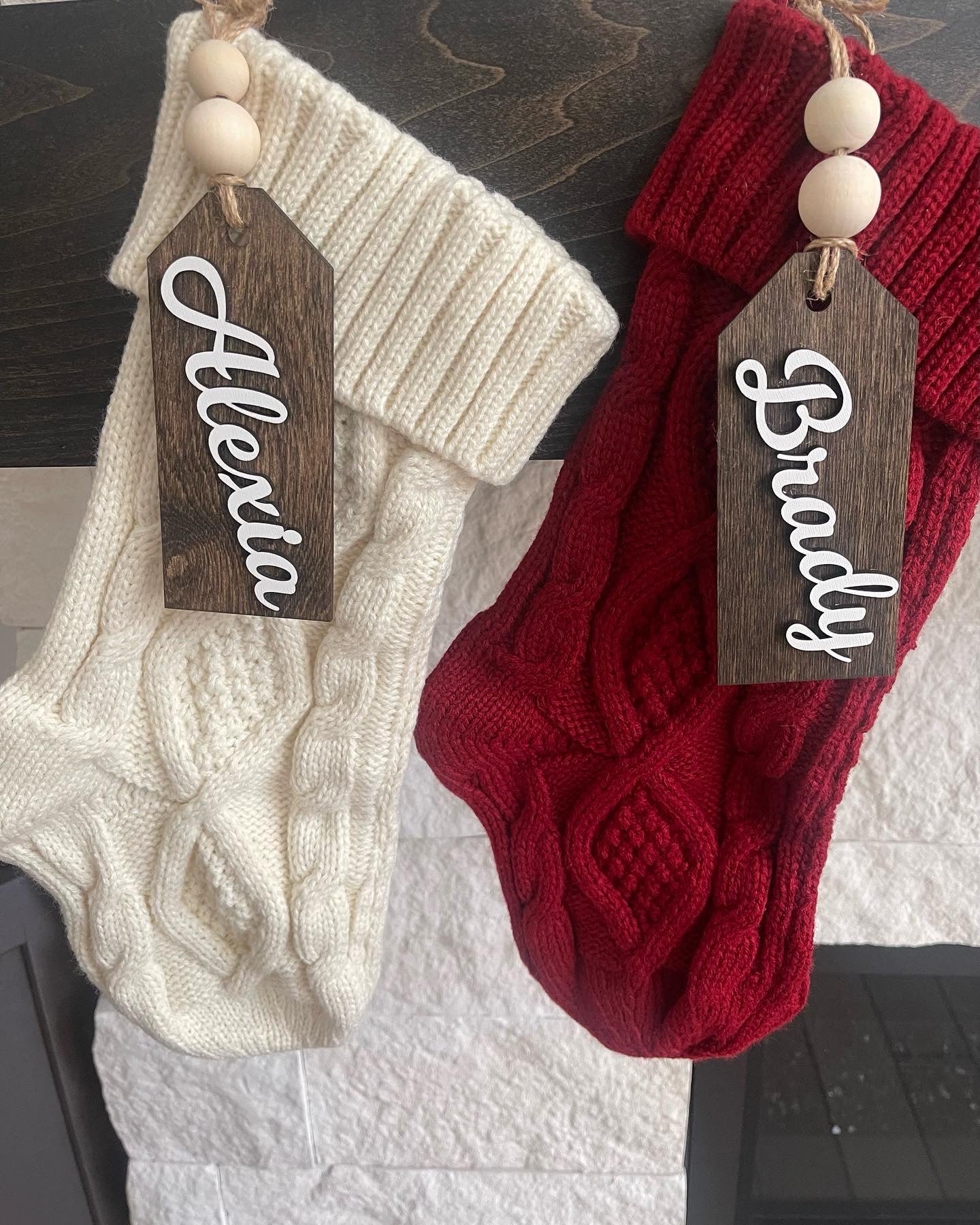 Stocking Name Tag